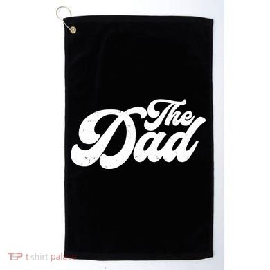 Retro The Dad Matching Family Golf Towel