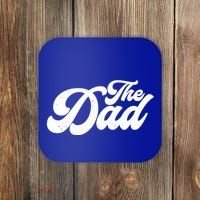 Retro The Dad Matching Family Coaster thumb 0