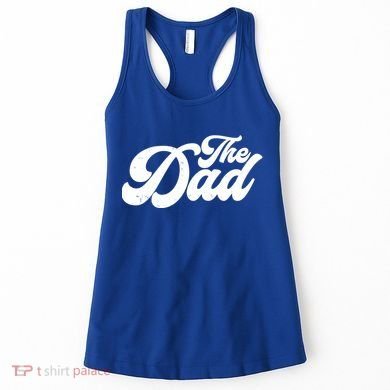 Retro The Dad Matching Family Women's Tank Top