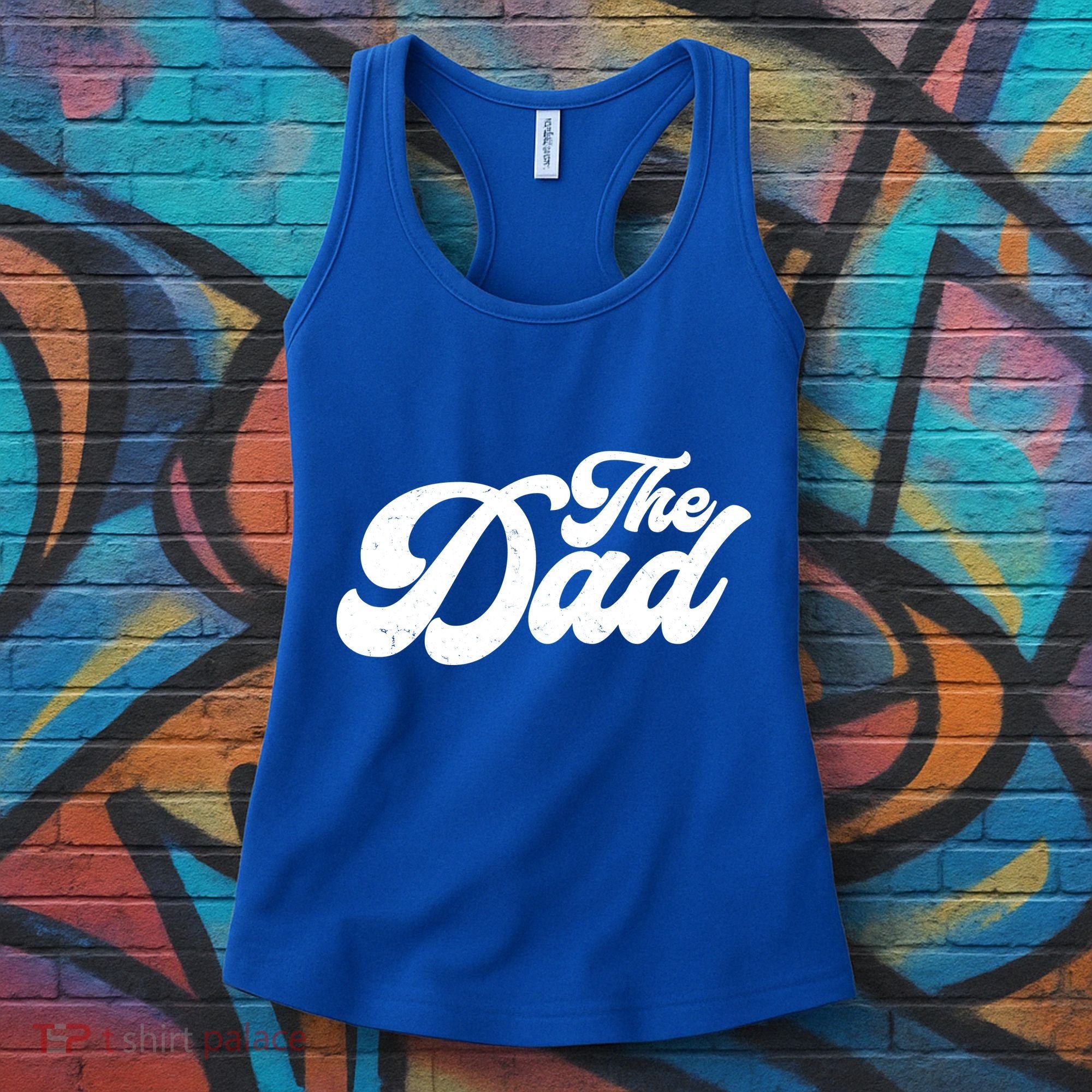 Retro The Dad Matching Family Women's Tank Top