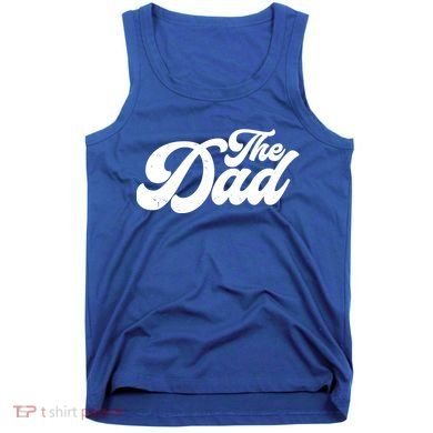Retro The Dad Matching Family Tank Top