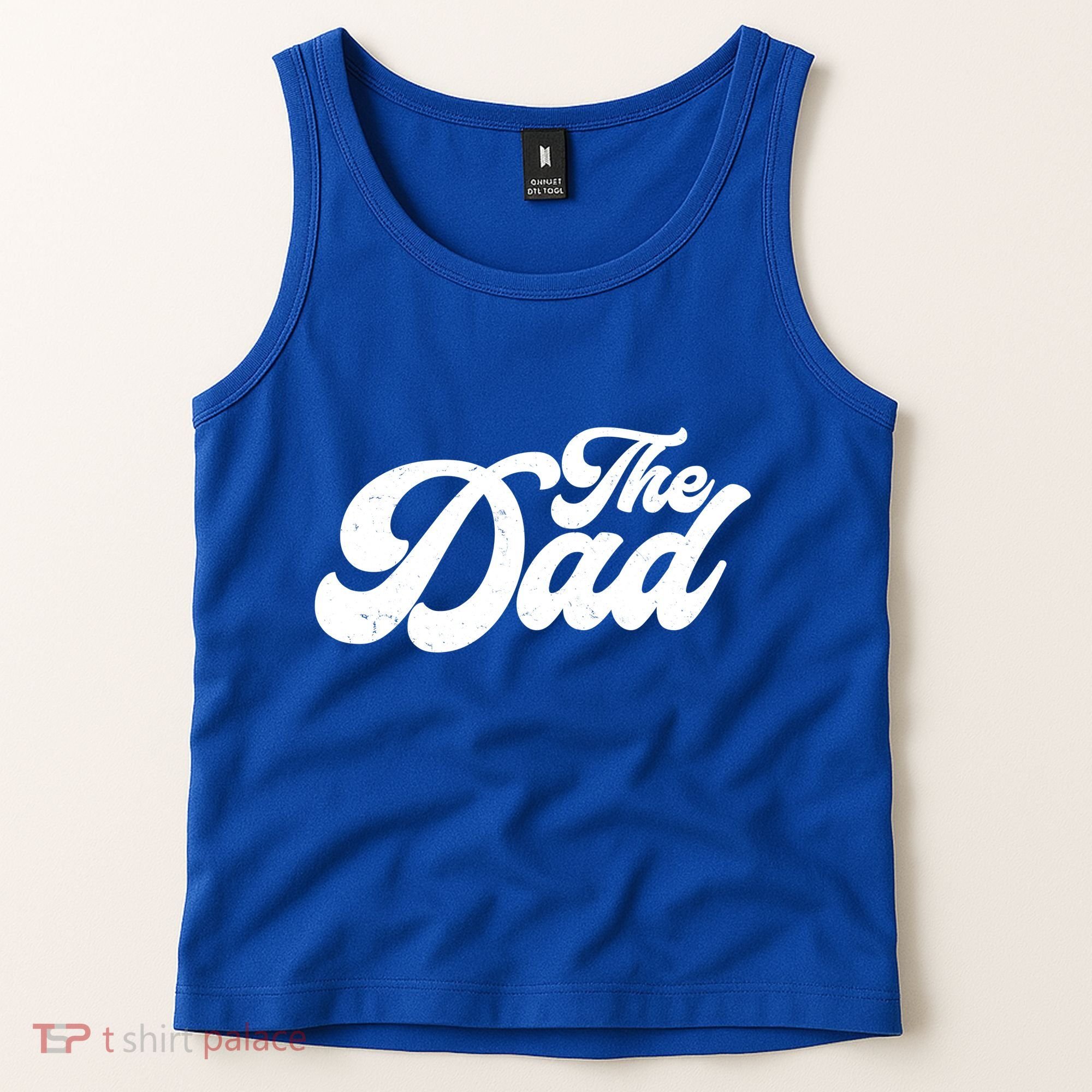 Retro The Dad Matching Family Tank Top