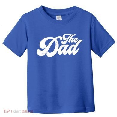 Retro The Dad Matching Family Toddler T-Shirt