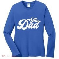 Retro The Dad Matching Family Women's Long Sleeve Shirt thumb 0