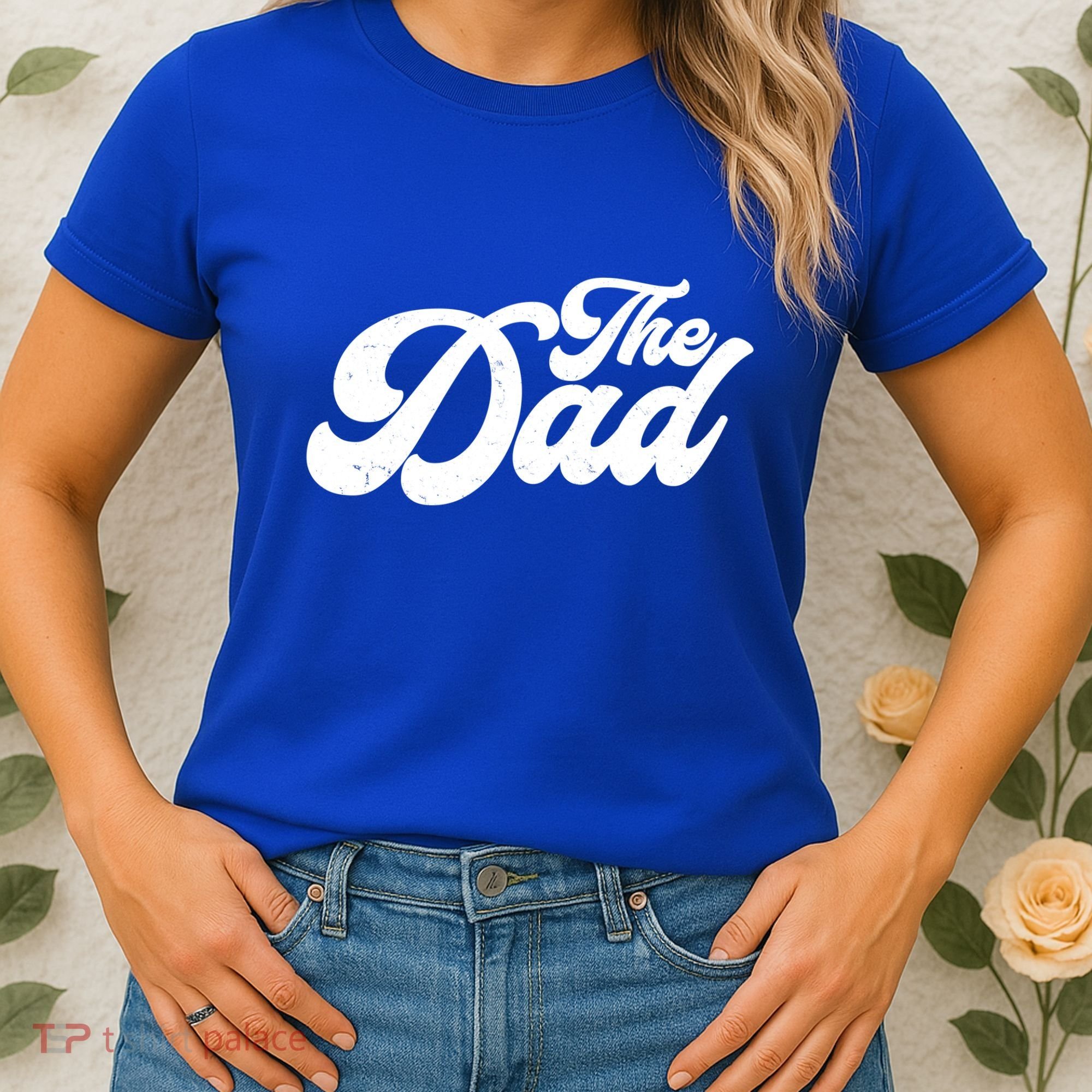 Retro The Dad Matching Family Women's T-Shirt