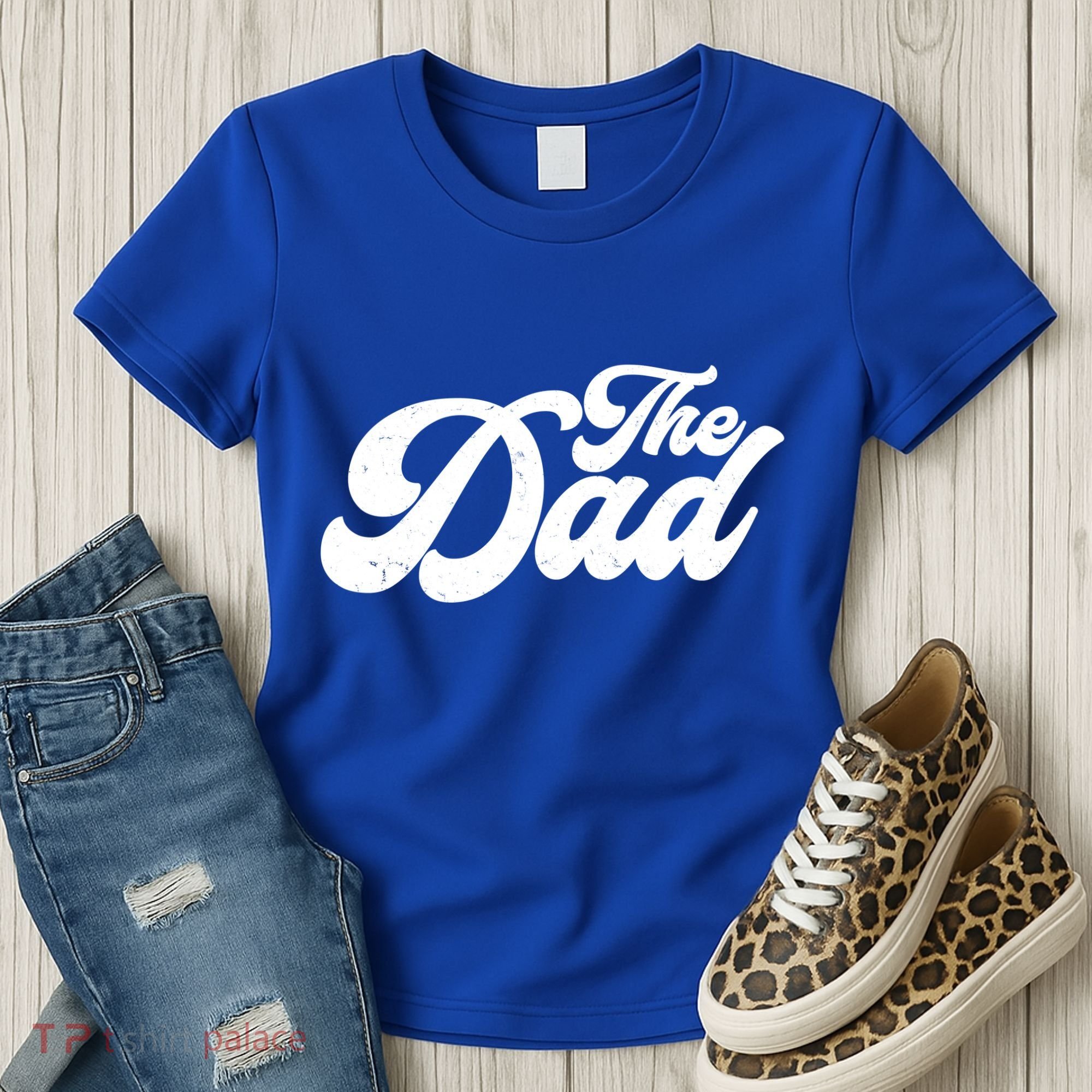 Retro The Dad Matching Family Women's T-Shirt