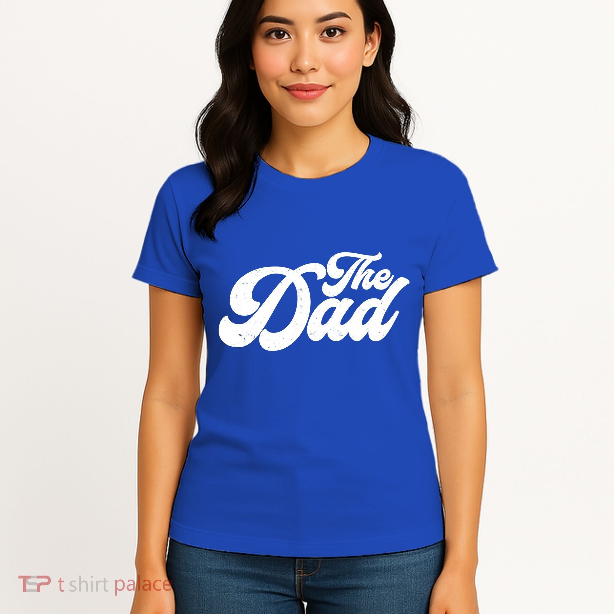 Retro The Dad Matching Family Women's T-Shirt