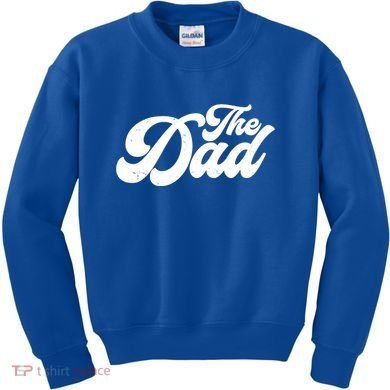 Retro The Dad Matching Family Kids Sweatshirt