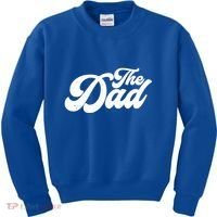 Retro The Dad Matching Family Kids Sweatshirt thumb 0