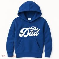 Retro The Dad Matching Family Kids Hoodie thumb 0