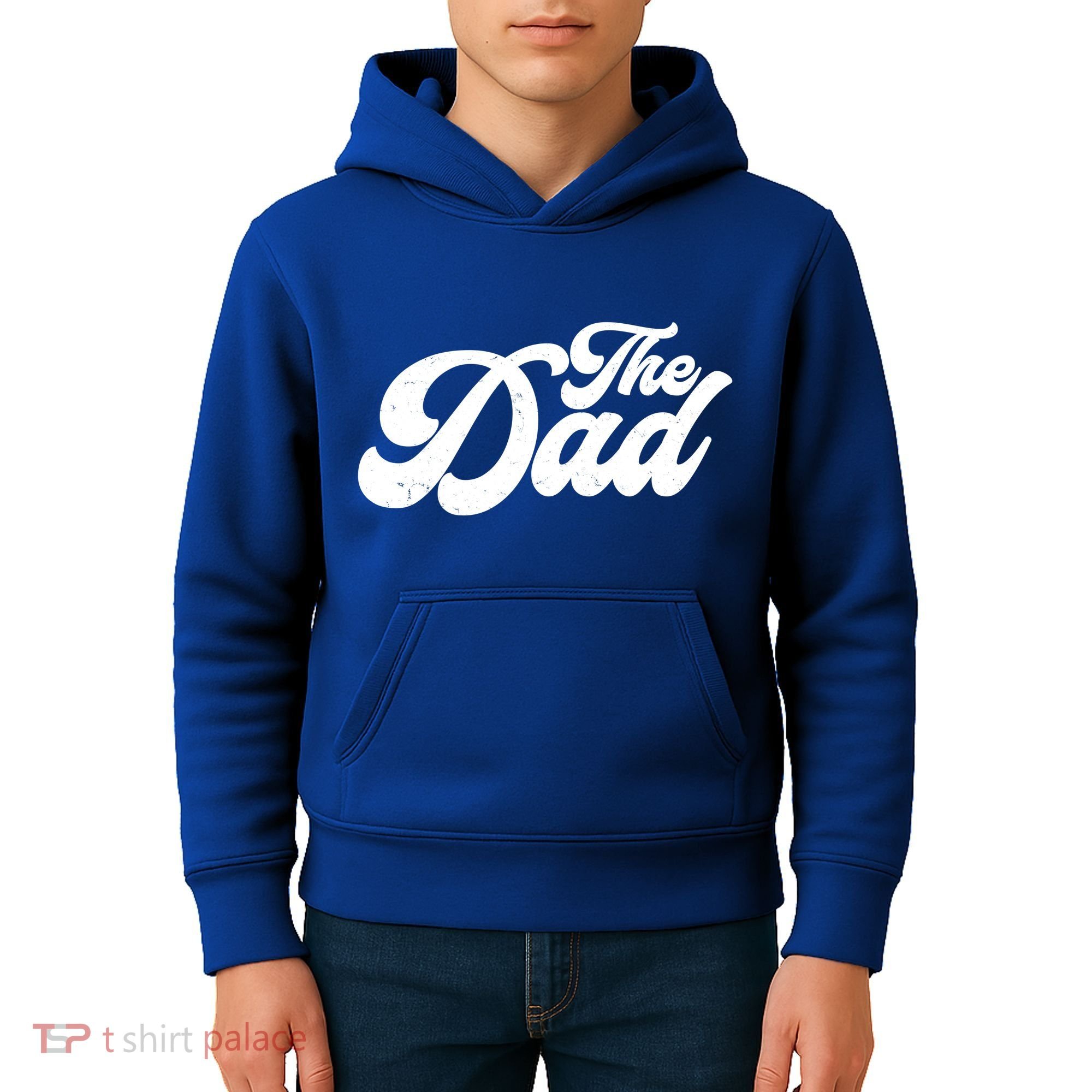 Retro The Dad Matching Family Kids Hoodie