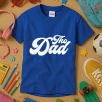 Retro The Dad Matching Family Kids T-Shirt thumb 3