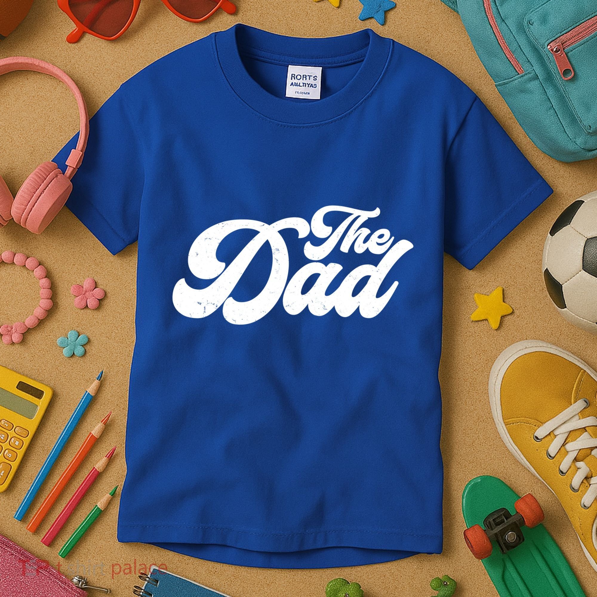 Retro The Dad Matching Family Kids T-Shirt