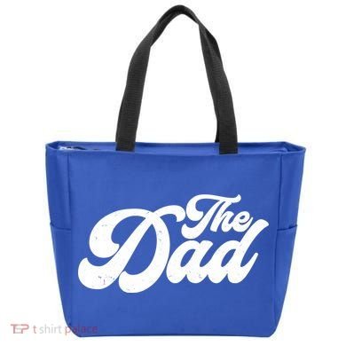 Retro The Dad Matching Family Tote Bag