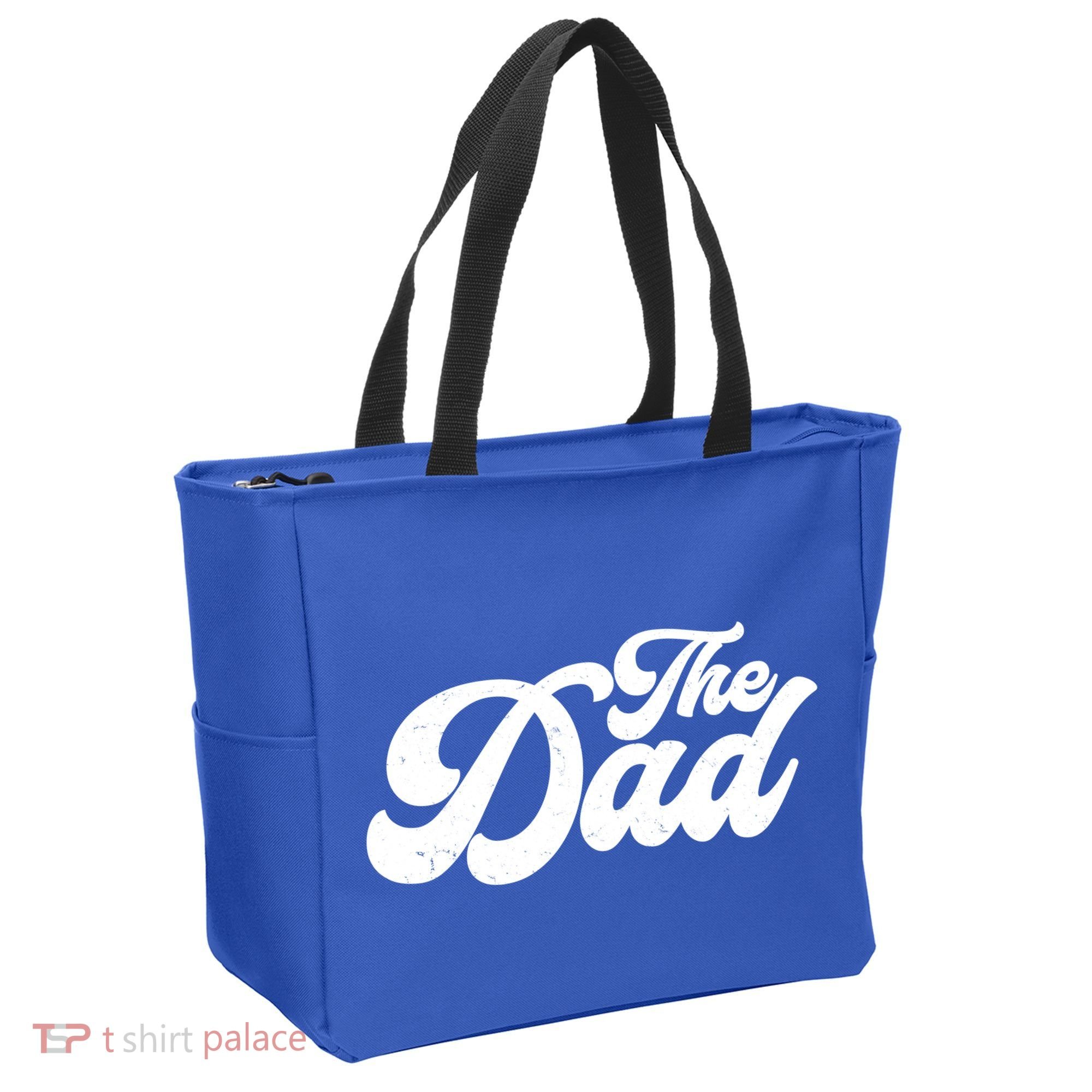 Retro The Dad Matching Family Tote Bag