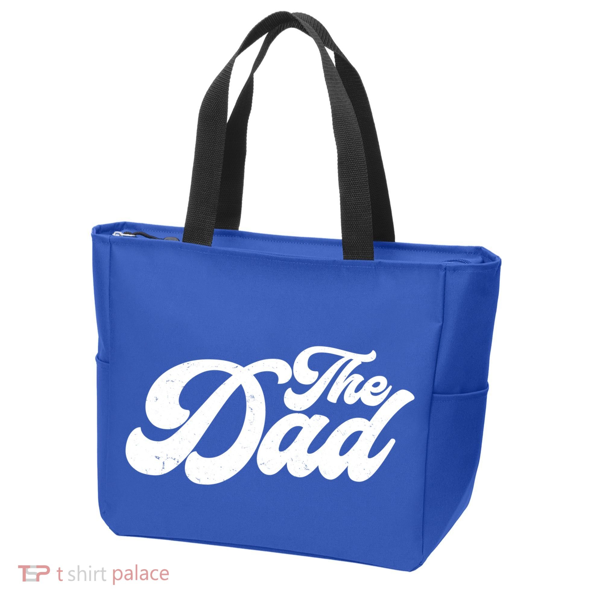 Retro The Dad Matching Family Tote Bag