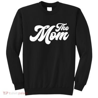 Retro The Mom Matching Family Sweatshirt