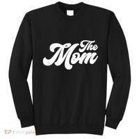 Retro The Mom Matching Family Sweatshirt thumb 0