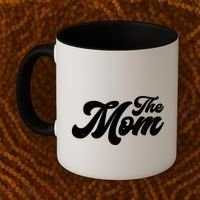 Retro The Mom Matching Family Coffee Mug thumb 2