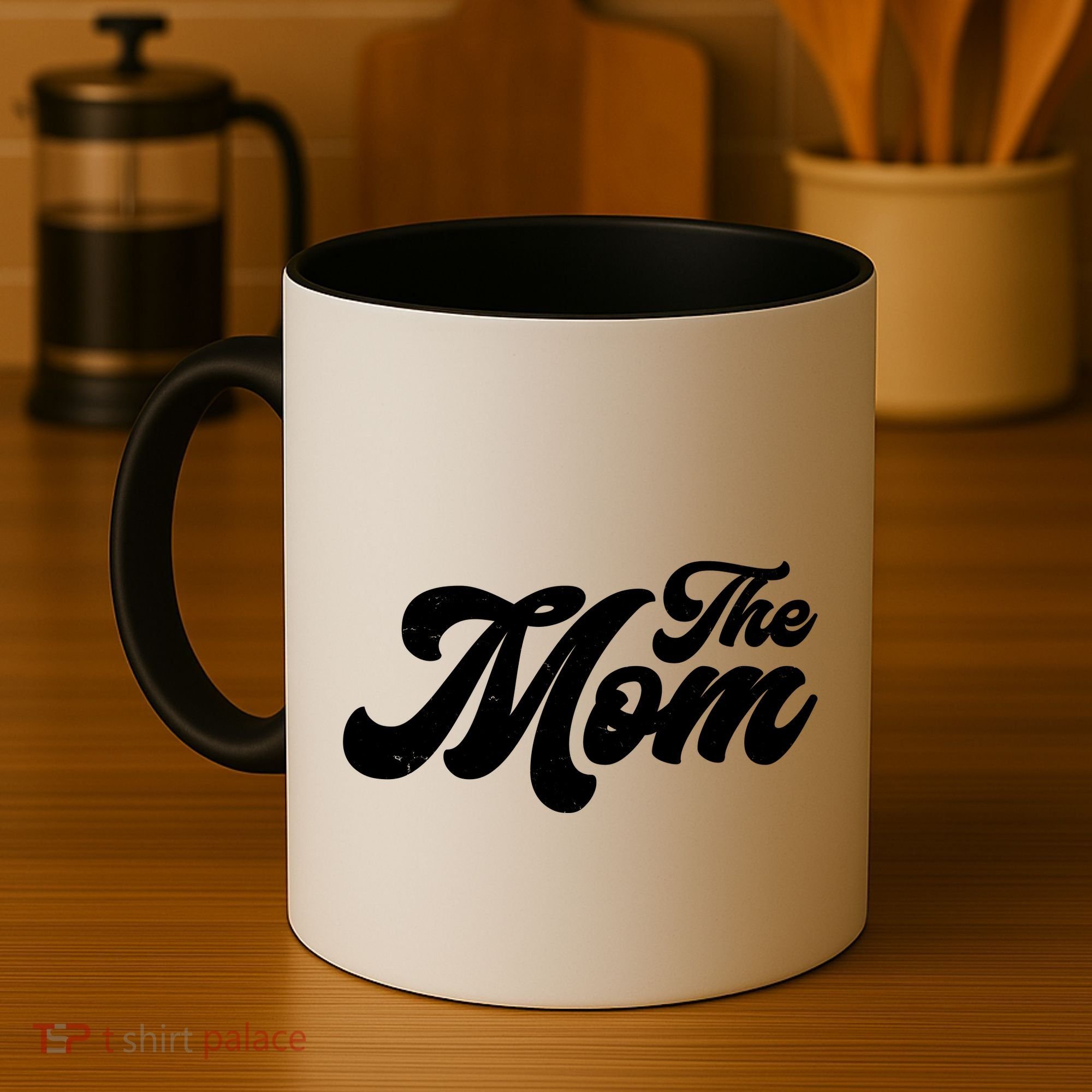 Retro The Mom Matching Family Coffee Mug