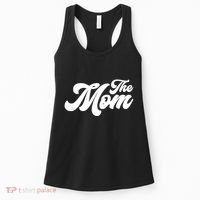 Retro The Mom Matching Family Women's Tank Top thumb 0