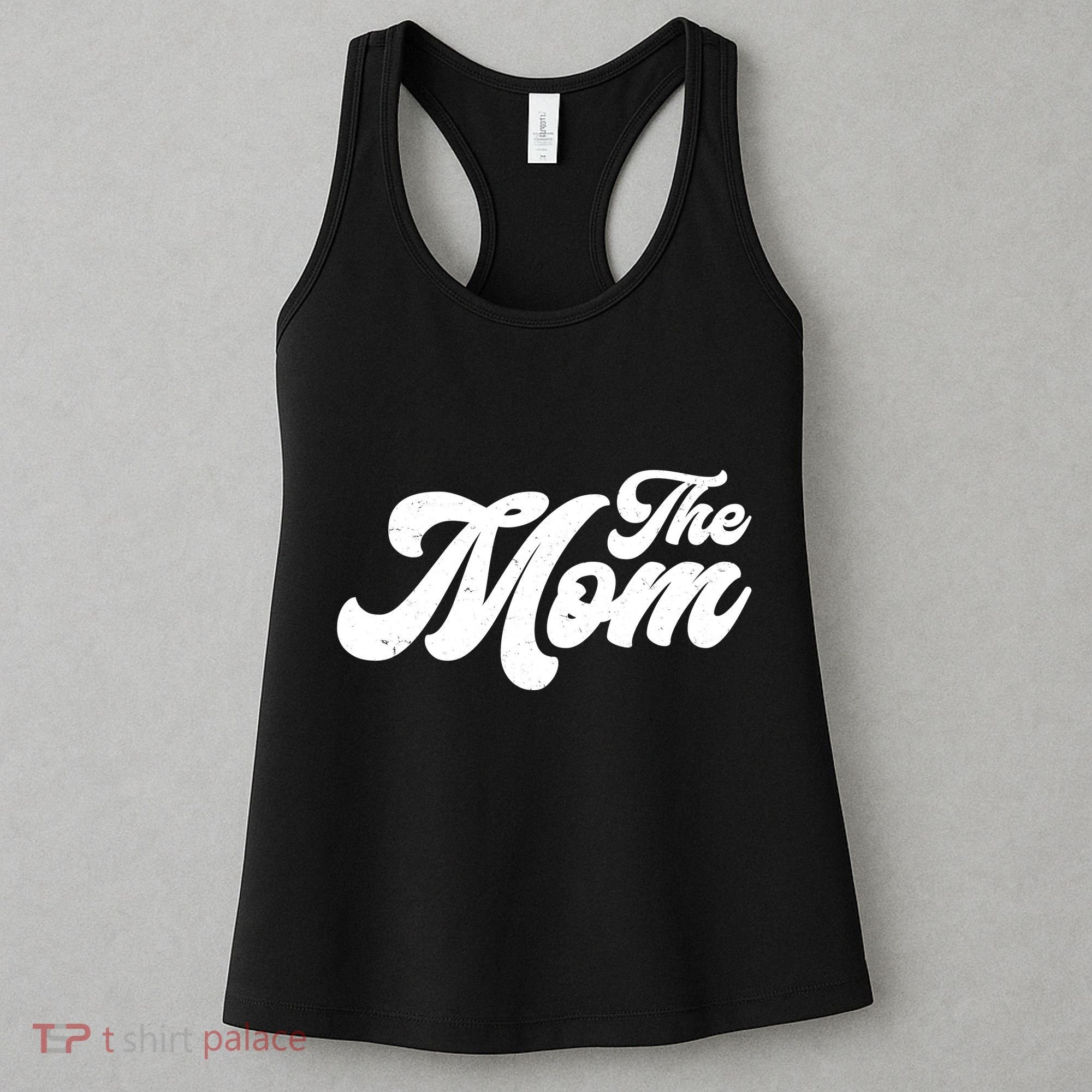 Retro The Mom Matching Family Women's Tank Top