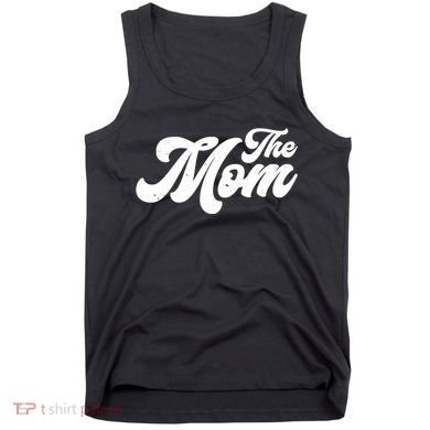 Retro The Mom Matching Family Tank Top