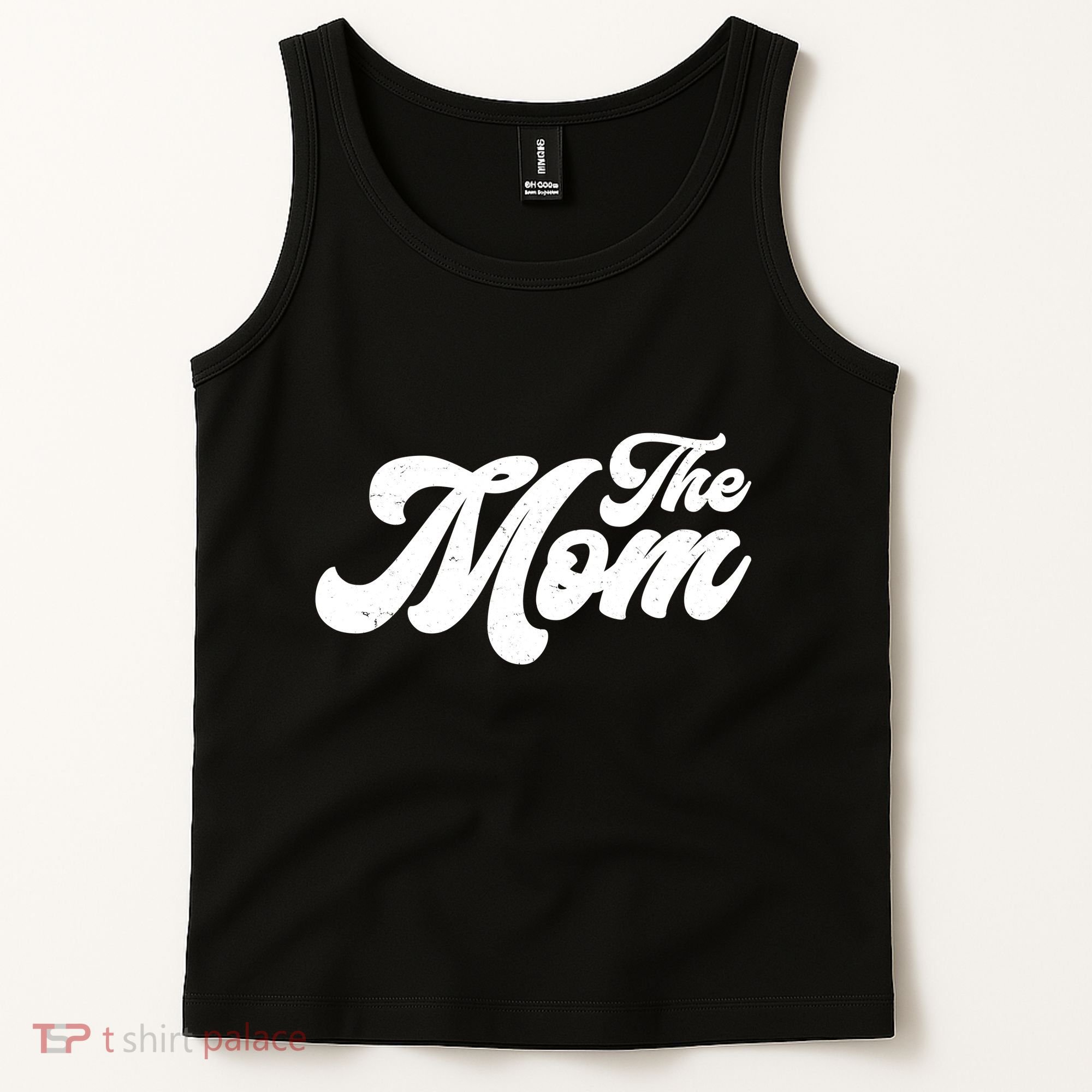 Retro The Mom Matching Family Tank Top