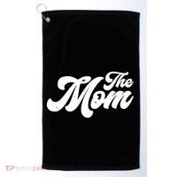 Retro The Mom Matching Family Golf Towel thumb 0