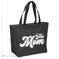 Retro The Mom Matching Family Tote Bag thumb 2