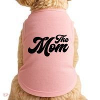 Retro The Mom Matching Family Doggie Tank thumb 0