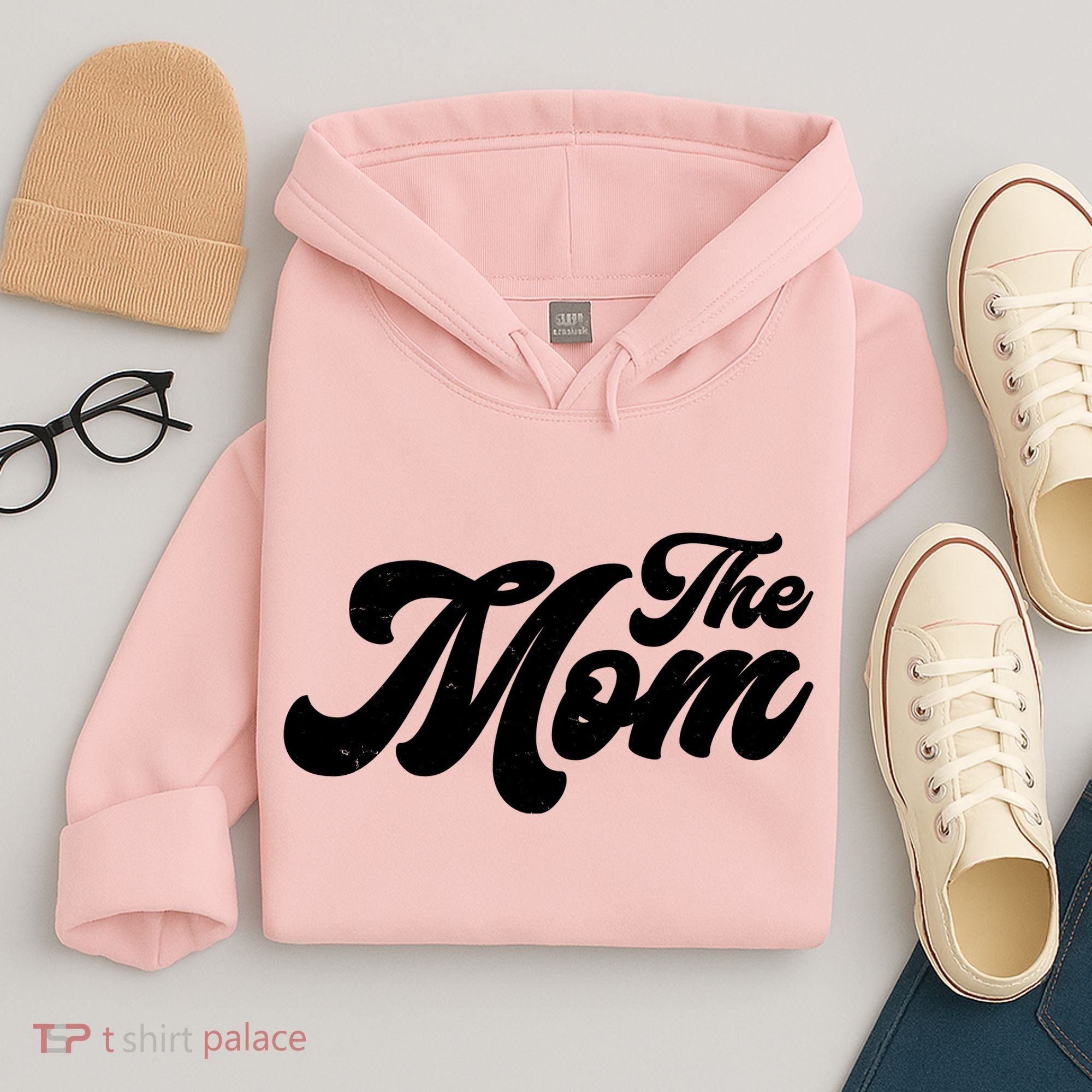 Retro The Mom Matching Family Hoodie