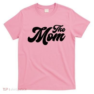 Retro The Mom Matching Family T-Shirt