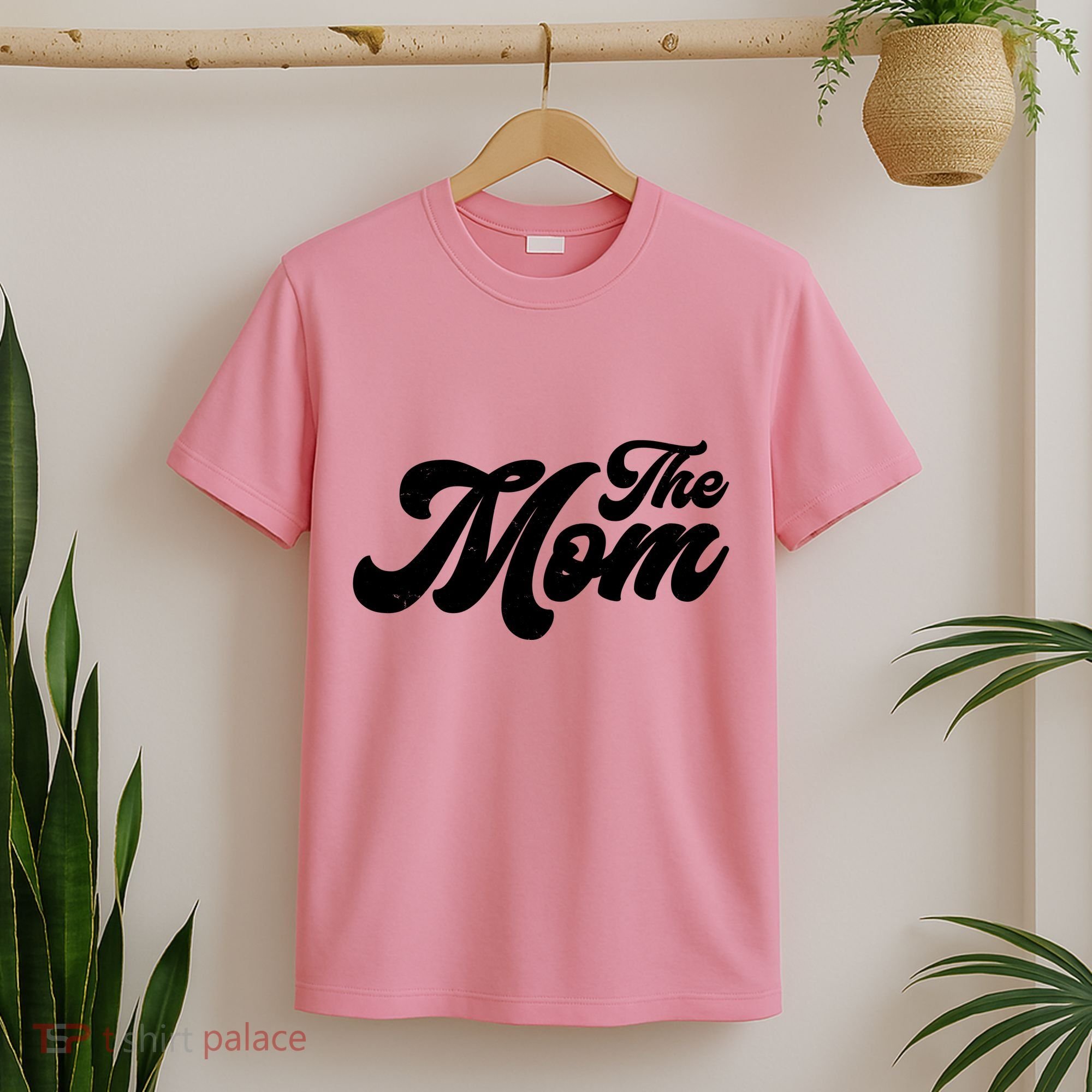 Retro The Mom Matching Family T-Shirt
