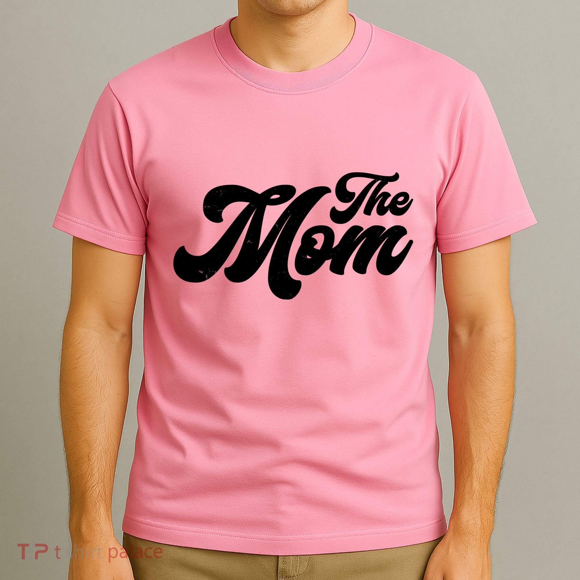 Retro The Mom Matching Family T-Shirt