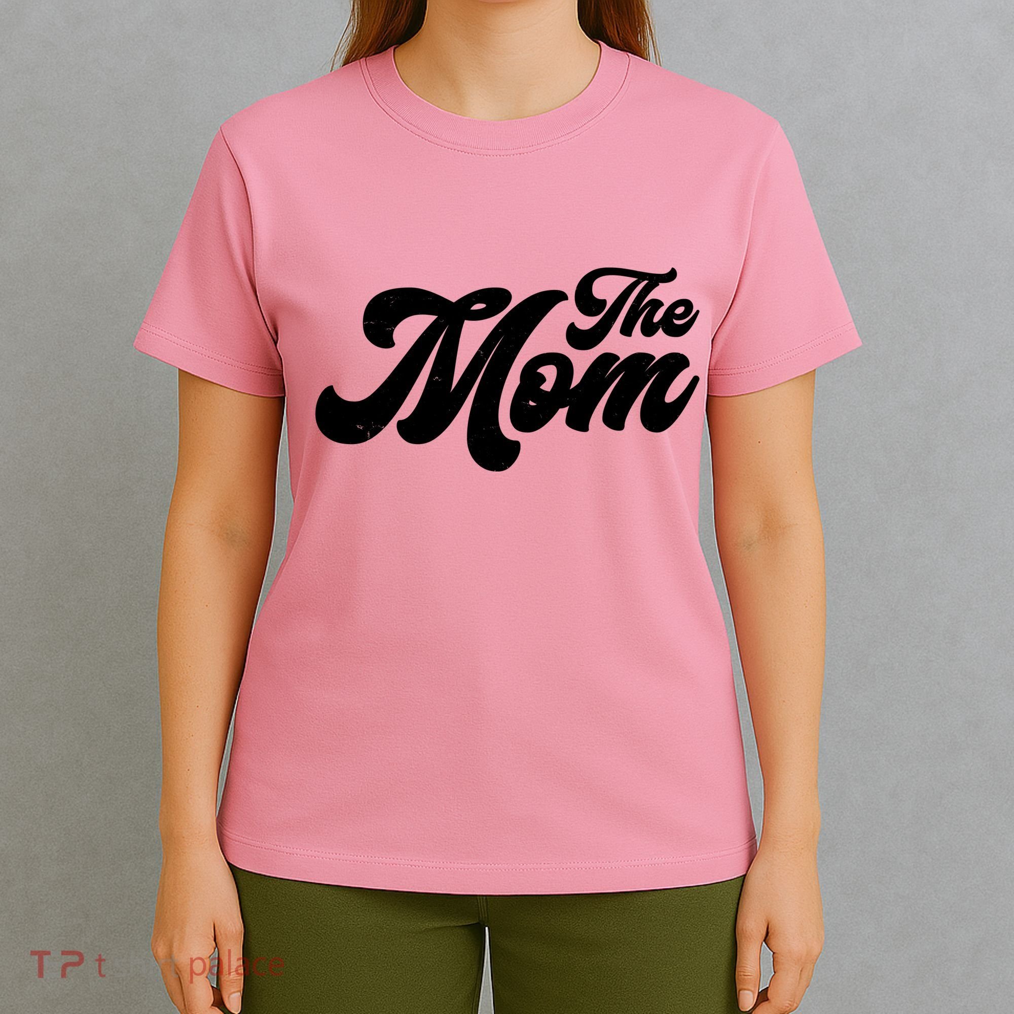 Retro The Mom Matching Family T-Shirt