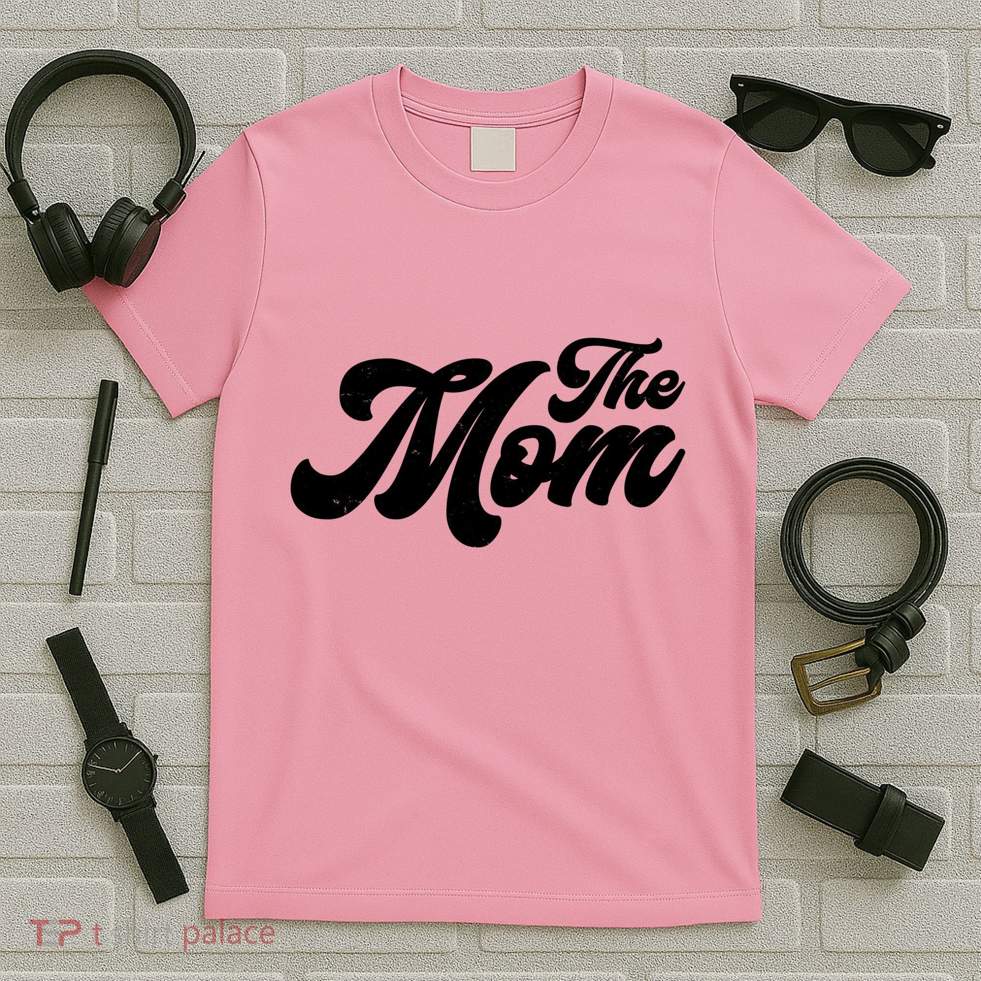 Retro The Mom Matching Family T-Shirt