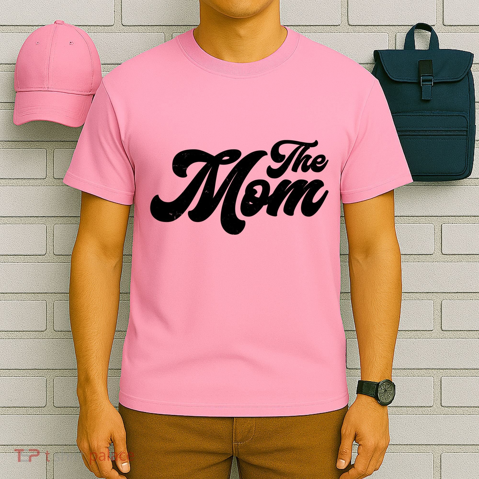 Retro The Mom Matching Family T-Shirt
