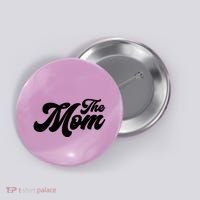 Retro The Mom Matching Family Button thumb 0