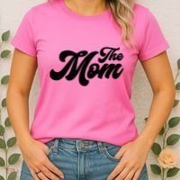 Retro The Mom Matching Family Women's T-Shirt thumb 2