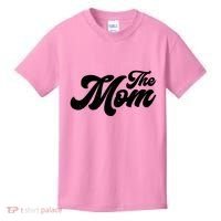Retro The Mom Matching Family Kids T-Shirt thumb 0
