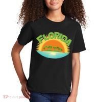 Retro Tropical Florida Coastline  Kids T-Shirt thumb 2