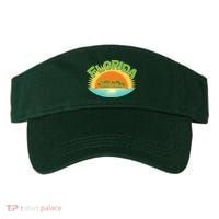 Retro Tropical Florida Coastline  Visor thumb 0