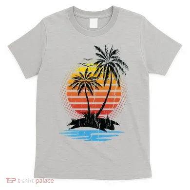 Retro Tropical Island T-Shirt