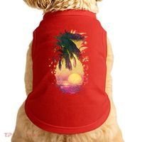 Retro Tropical Pineapple Doggie Tank thumb 0