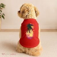 Retro Tropical Pineapple Doggie Tank thumb 2