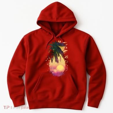 Retro Tropical Pineapple Hoodie