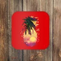 Retro Tropical Pineapple Coaster thumb 0