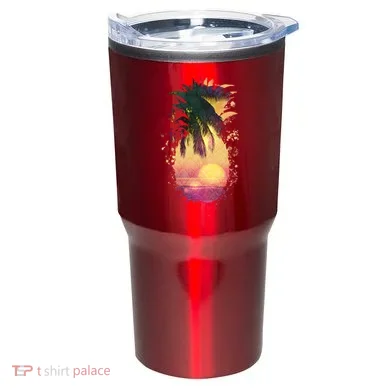 Retro Tropical Pineapple Tumbler