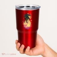 Retro Tropical Pineapple Tumbler thumb 2